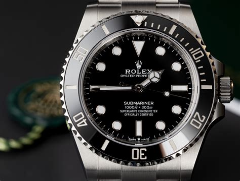 rolex submariner no date ref.124060 ungetragen|rolex 114060 price.